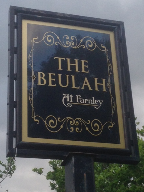 beulah pub sign