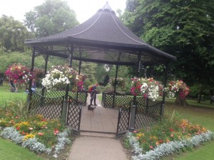 And the band played on ... Photo: West Leeds Dispatch