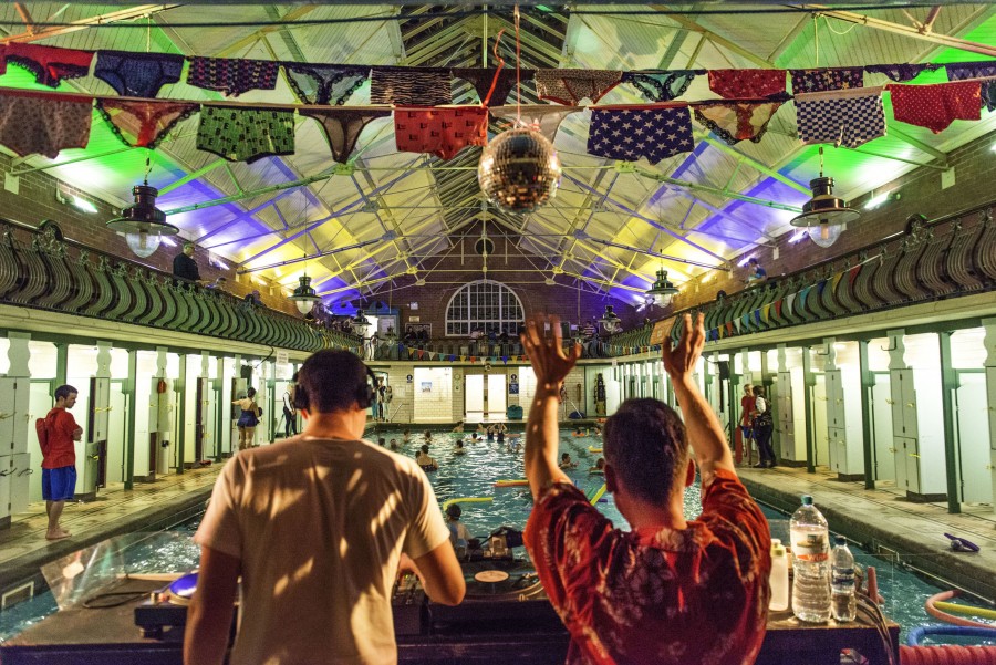 Bramley Baths underwater disco