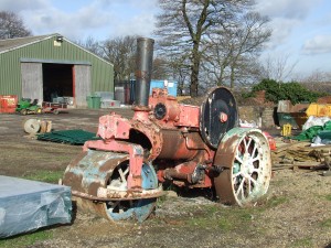 Pudsey Park steamroller