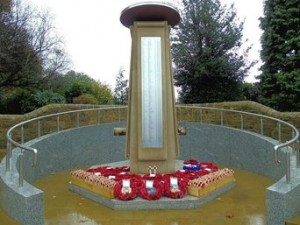Bramley War memorial.