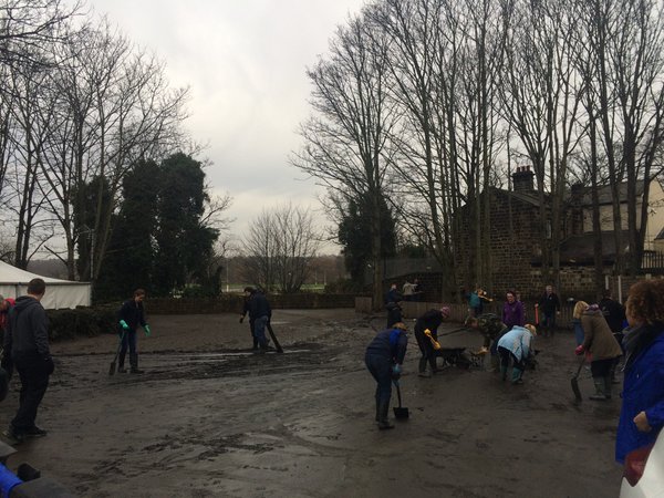 kirkstall bridge floods clean up