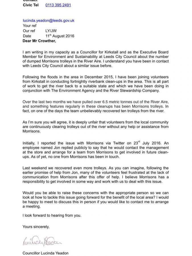 lucinda yeadon letter