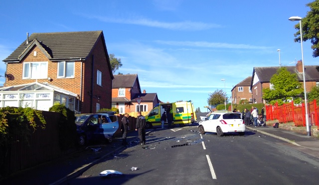 Victoria park avenue bramley road accident