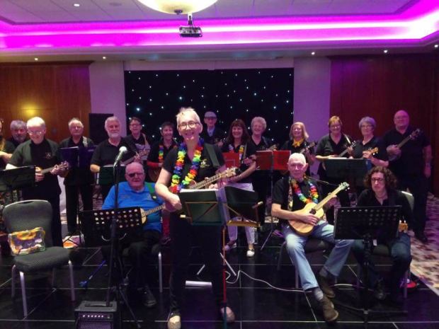 lesley whiteley pudsey ukulele group