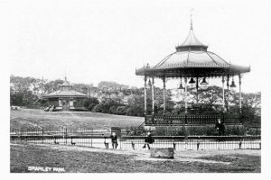Bramley Park Bandstand 1908.. (1)