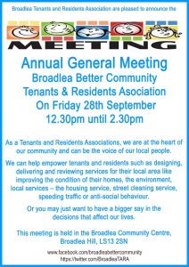 Broadlea Annual General Meeting 2018