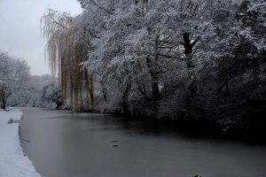 leeds liverpool canal snow