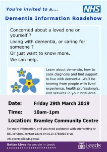 bramley dementia roadshow