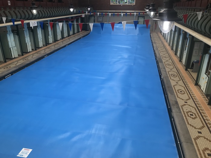 Bramley Baths covered