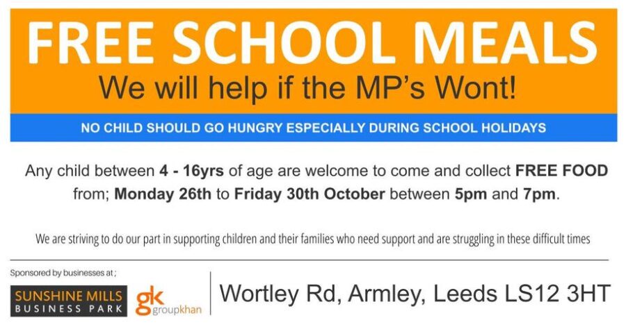 childrens meals armley