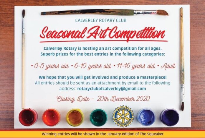 calverley rotary art contest