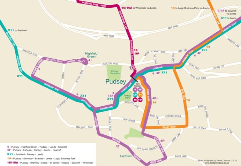 Pudsey bus timetable changes offer better and more reliable services ...