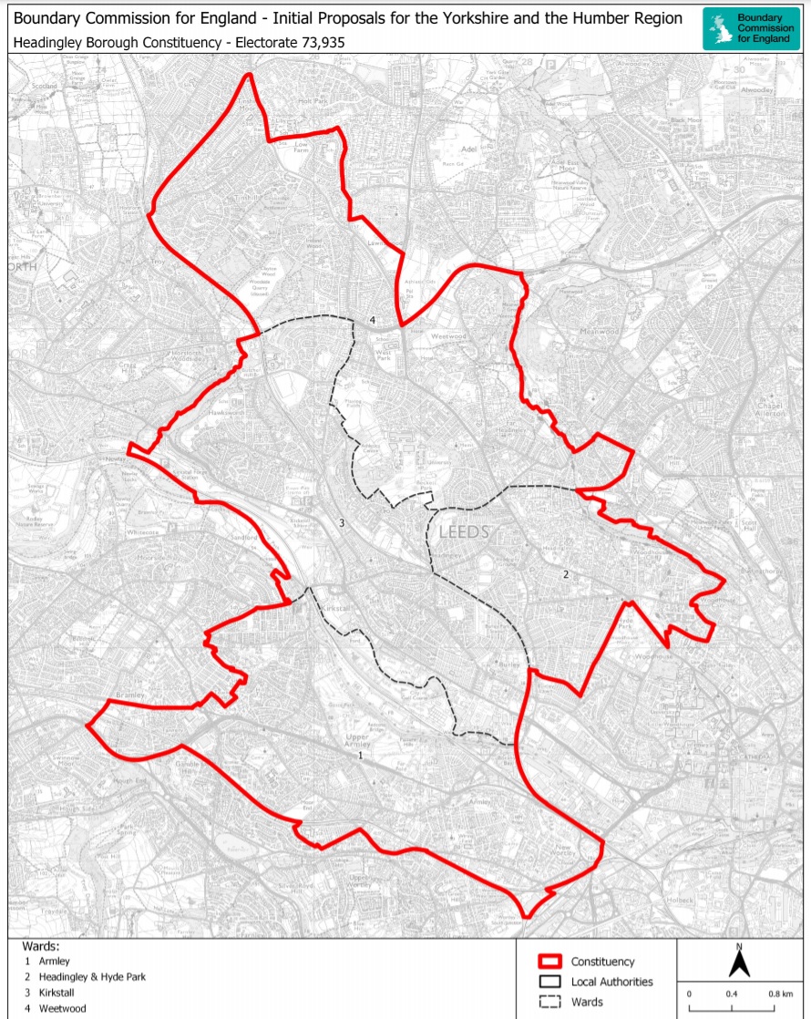 Have your say on changes to Pudsey constituency - and proposed loss of ...