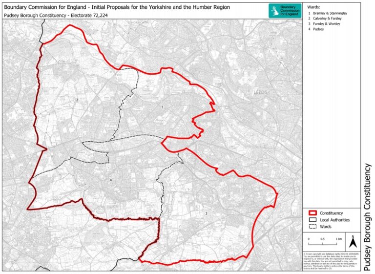 Have your say on changes to Pudsey constituency - and proposed loss of ...