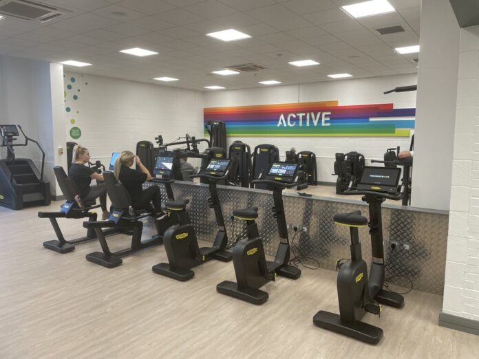 Pudsey leisure centre gym