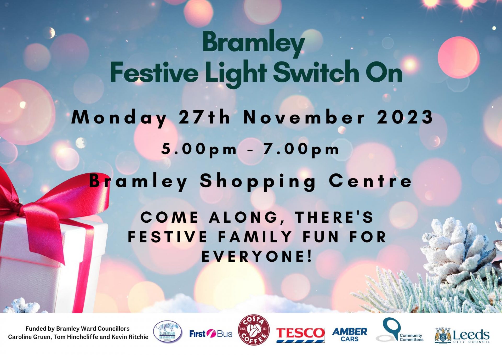 Bramley Christmas Lights Switch On West Leeds Dispatch