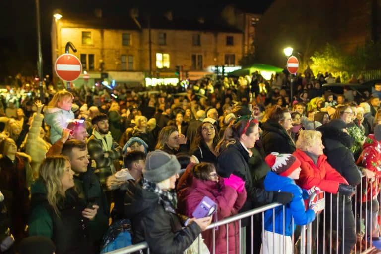 In photos Farsley Christmas lights and lantern parade 2024 West