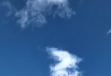 In photos: A late Hallowe’en witch in the clouds over Kirkstall and Bramley